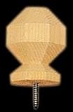 Octagonal 3-1/2"x4" Pine Treated Post Top [CAPITOL CITY LUMBER]