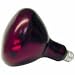 Infrared Heat Lamp Bulb, Red, 250 Watt, 2 per pack., 2/CA