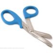 Bandage Scissors EMT Medical Utility Cutting Blue 7 1/2 inch Pack of 6