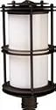Elk Lighting 42155/1 Burbank 1 light Outdoor Pole Lantern Clay Bronze Finish 11"x21"