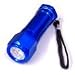 Sona FL309BL 8 LED Blue Metal Body Flashlight