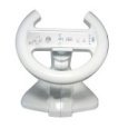 Dream Gear Wii Racing Wheel (White Colored Version)(Wiimote is not inluded)
