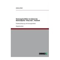 Nutzungskonflikte im Gebiet des