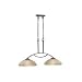VAX-HS-PDD390BW Helsinki Kitchen Island Light Brushed Nickel by Vaxcel