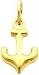14K Gold 3D Anchor Charm 14K Gold 3D Anchor Charm