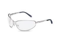 Harley-Davidson HD501 Safety Glasses with Silver Matte Frame and Clear Tint Hardcoat Lens