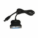 Childrens Toyshop  Electronics : Techfocus USB to Parallel 25 pin DB25 DSUB Adapter Cable