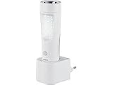 Lunartec Automatisches LED-Nachtlicht mit Taschenlampe & PIR-Sensor