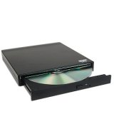 8x USB 2.0 Ultra Slim External DVD-ROM Drive (Black)