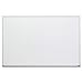 Universal 43623 Dry Erase Board, Melamine, 36w x 24h, Satin-Finished Aluminum Frame