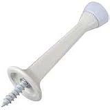 Rigid Door Stop, 3 1/8" White