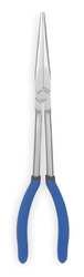 Westward 1UKK6 Long Reach Plier, 11 1/8 In L, Dipped Grip