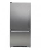 Counter Depth Refrigerators:Fischer-Paykel RF175WDRUX1 Stainless SteeL Counter-Depth 17.5 cu. ft. Bottom-Freezer Refrigerator