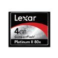 Lexar CF4GB-80-708 4GB Platinum II Compact Flash