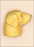 Yellow Lab Antenna Topper