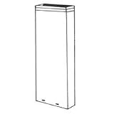 Gray Metal Products 12x3x24-124 Wallstack - 24 (Pack of 5)
