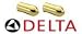 Delta A64PB Faucet Handle Brilliance Polished Brass