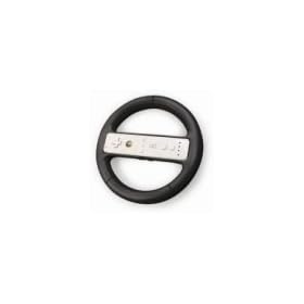 Nintendo Wii System Racing Wheel Core Gamer Black Colored Racing Wheel (Black Color version)(Wii system Sold Seperately)