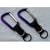 (2) Water Bottle Holders W/ Purple Aluminum Carabiner Attachments