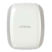 CUTENSIL（キューテンシル） ペンダントイオン発生器 ホワイト　CU91-IG-WH　首から下げるペンダントタイプのイオン発生器