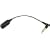 OEM BlackBerry 2.5mm to 3.5mm Stereo Headset Adapter (for 3.5mm phones) HDW-15306-002