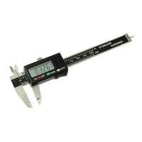 Stainless Steel 4" Digital Caliper with Extra-Large LCD Screen - Instant SAE-Metric Conversion
