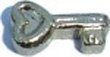 Key Floating Charm for Heart Lockets