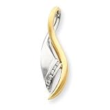 14k Diamond Slide
