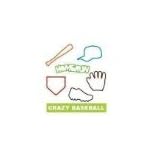 NEW Pk of 24 GLOW IN THE DARK Rubber Bands CRAZY BASEBALL (OR SOFTBALL)