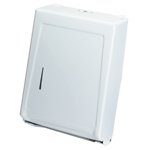 Towel Cabinet C-Fold Enameled White by Continental
