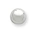 Jewelry : 14k White Gold 10mm Half Ball Post Earrings