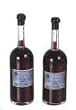 Dollhouse Miniature Set of 2 Red Wine Bottles