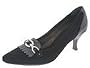 Aquatalia by Marvin K. Polly | Women's Slip-on Dress Shoes Black Nappa Suede/Crocco