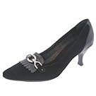 Buy Aquatalia by Marvin K. Polly | Ladies Slip-on Dress Shoes Black Nappa Suede Crocco by Aquatalia Marvin K.