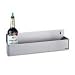 San Jamar B5522 Stainless Steel Single Rail Speed Rack Bottle Holder, 21-1/4" Width x 6" Height x 4-1/8" Depth