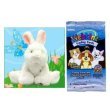 Webkinz Rabbit and 1 Free Webkinz Pack