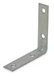 Battalion 1WDE4 Corner Brace, Steel, 3/4 Wx3 In L, PK 2