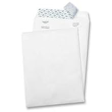 Quality Park R1530 Quality Park Tyvek Open End Envelopes, First Class, 9-1/2x12-1/2, White, 100/Bx