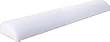 BodySport Foam Rollers 6" x 36" Half Roller White