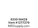 HubCity 23-01513 2 Bushing 1" RD 3/16X3/32 KW