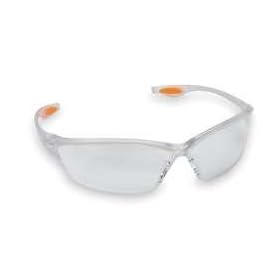 Condor 2VKZ9 Safety Eyewear, Clear Frame and Lens