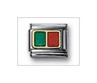 Portugal Flag Mix Classic Enamel, Italian Charm by Nomination Charms