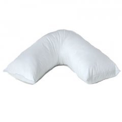 V Shaped Luxury Support Pillow With Pillowcase