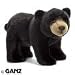 Webkinz Signature Black Bear *Special Size* + Free Webkinz Magnetic Bookmark & Webkinz Trading Cards!!!