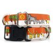 Bamboo "Save the Pack" Buckle Collar (Medium)
