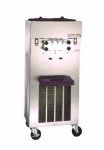 Saniserv 527-SERVE - Floor Model Soft Serve/Yogurt Twist Freezer, 2-Heads, 2-HP, 208-230/60/3