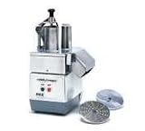 Commercial Food Processor, Metal Cont. Attach, Attached Food Pusher & 2 Plates