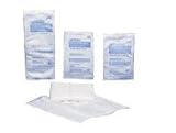 Kendall Tendersorb Wet-Pruf Abdominal Pads, Size: 8 Inches X 10 Inches, Sterile - 18 Ea