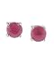 Ruby Birthstone Post Earrings