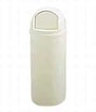 15 Gallon Rubbermaid Marshal Waste Receptacles - Brown